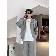 JC0678-P68网图气质流行时尚新款休闲套装简约潮流慵懒百搭原宿，男装休闲套装，电商C233