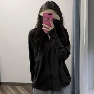 运动显瘦夏季防晒衣女2025新款户外外套防紫外线透气凉感防晒服图片