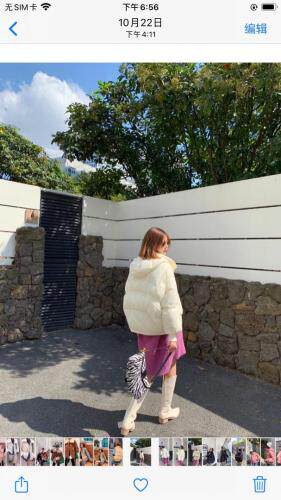 短版羽绒服SML，女装羽绒服，尚映