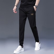 S3032钱塘2020-2春秋季薄款时尚帅气简约中青年男士卫裤P72，男装休闲裤，钱塘207-2