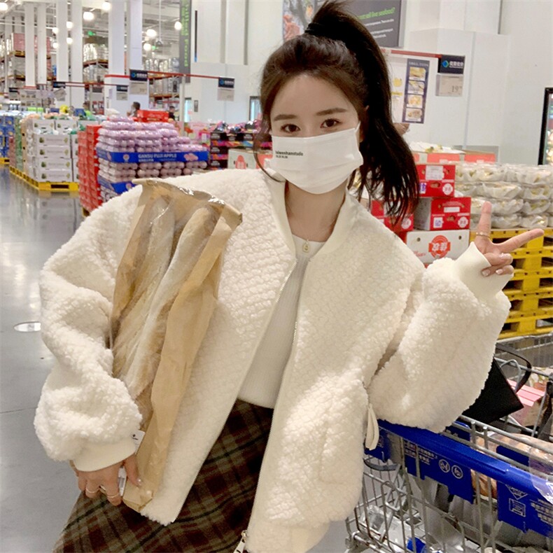 冬装羊羔毛加厚外套浙宝B2楼239-P165-控245,女装羊羔毛/颗粒绒,姿衣轩