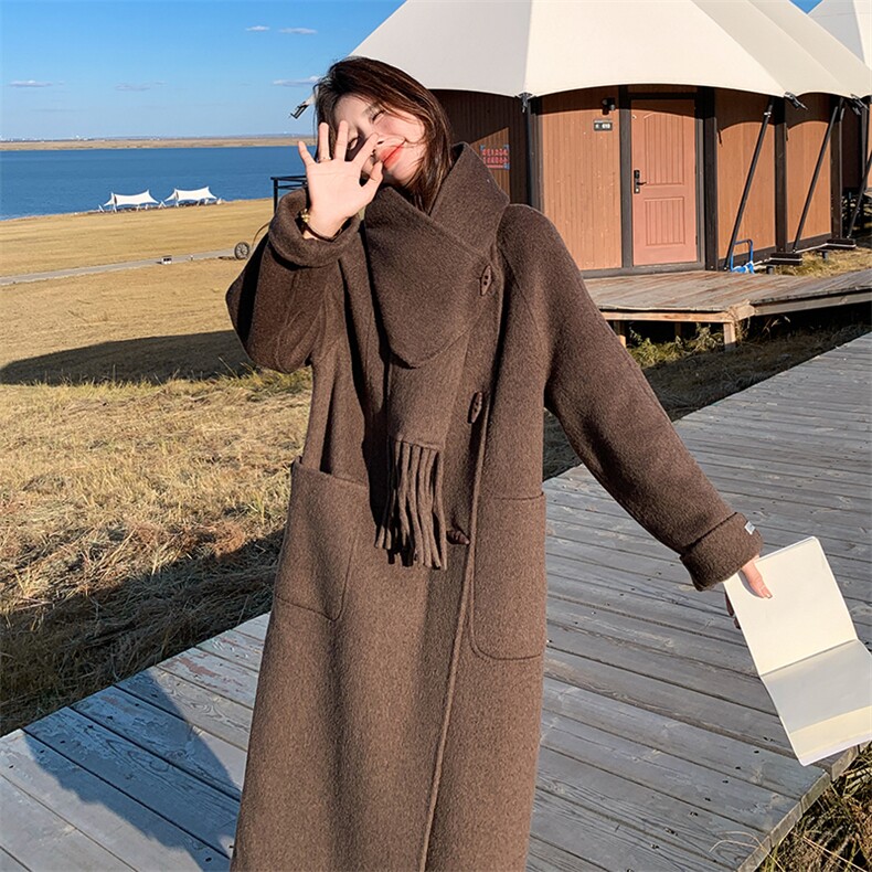 2025主推手工双面呢70毛羊毛大衣2B081-6337-P265-K388,女装羊绒大衣,2B081