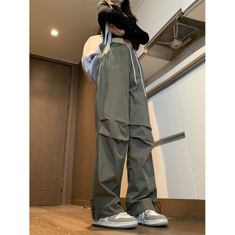 25潮牌欧美高街vibe工装抽绳伞兵裤BK2311-P60控88,男装工装外套,星座1002-1