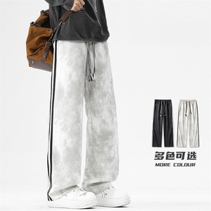 脏脏裤2025年秋季新款运动直筒阔腿裤M-4XL-718-特P30图片