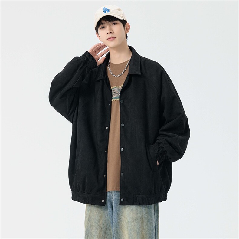 1506-1/QD40/P592025秋冬潮牌大码夹克男时尚设计感翻领外套,男装夹克,星座1506
