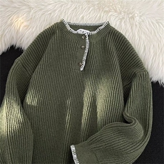 1506-1/MM4661高品质/P40新款氛围针织衫男女小众设计感慵懒毛衣，男装针织衫/毛衣，星座1506-1