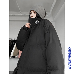 主推！三防面料加绒加厚立领大码棉衣羽绒服男 MY1266-特批68图片