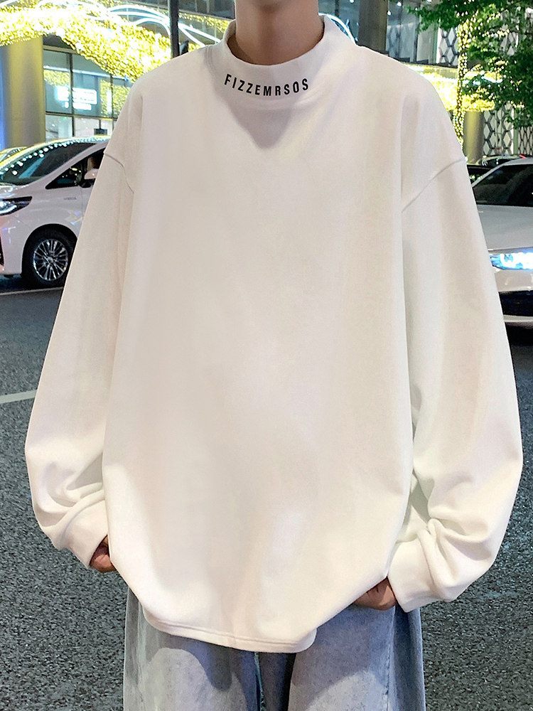 D003P35半高领德绒针织衫男秋冬季新款打底内搭毛衣美式潮牌加厚,男装针织衫/毛衣,星座304A-1