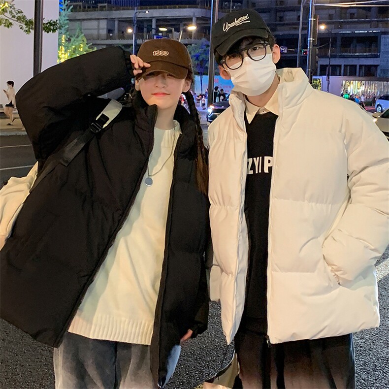 推荐2023冬季新款棉衣港风情侣棉服潮牌宽松上衣M6688,男装棉衣,星座815-2