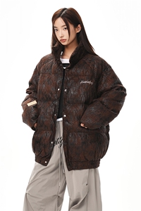 新款美式复古加厚棉衣潮款 中性风 225-2-Y211-P155-控198图片