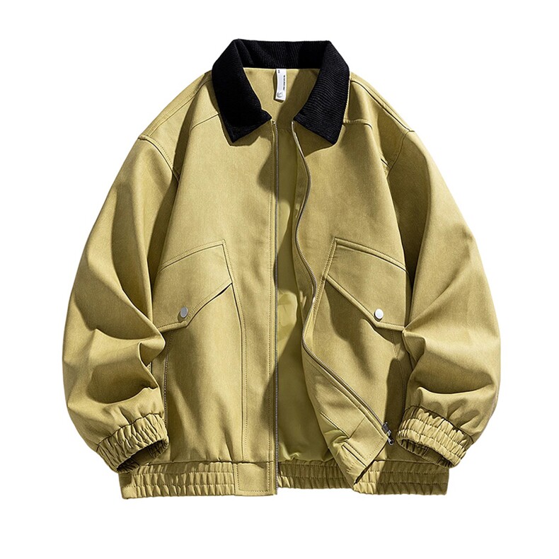 秋冬男士皮衣拼接翻领潮流机车夹克情侣机能外套，男装皮衣，星座1206（原A206）