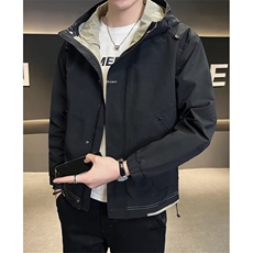 外套春秋季新款休闲上衣服帅气迷彩工装连帽夹克JX11，男装夹克，星座1116A（原606A-3）