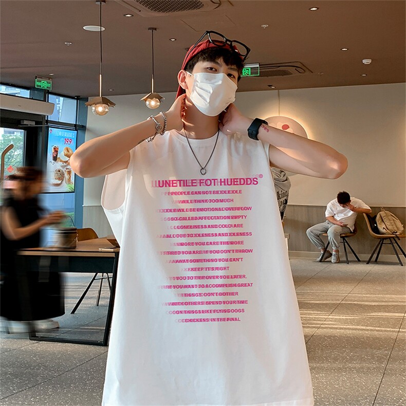 得物直播抖音品质250克重磅纯棉男无袖背心T恤T579P28控39,男装背心/马甲,电商C408(原B339-1)