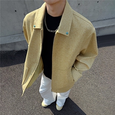 秋冬夹克男潮流翻领工装外套青少年上衣GS9092，男装夹克，星座1206（原A206）