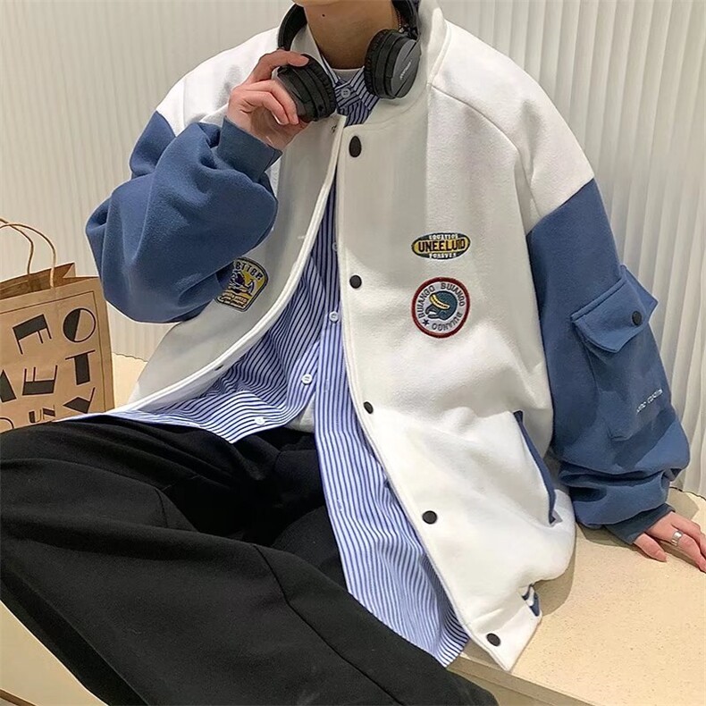 潮流夹克潮男春季棒球服J1027P63，男装夹克，星座1116-2