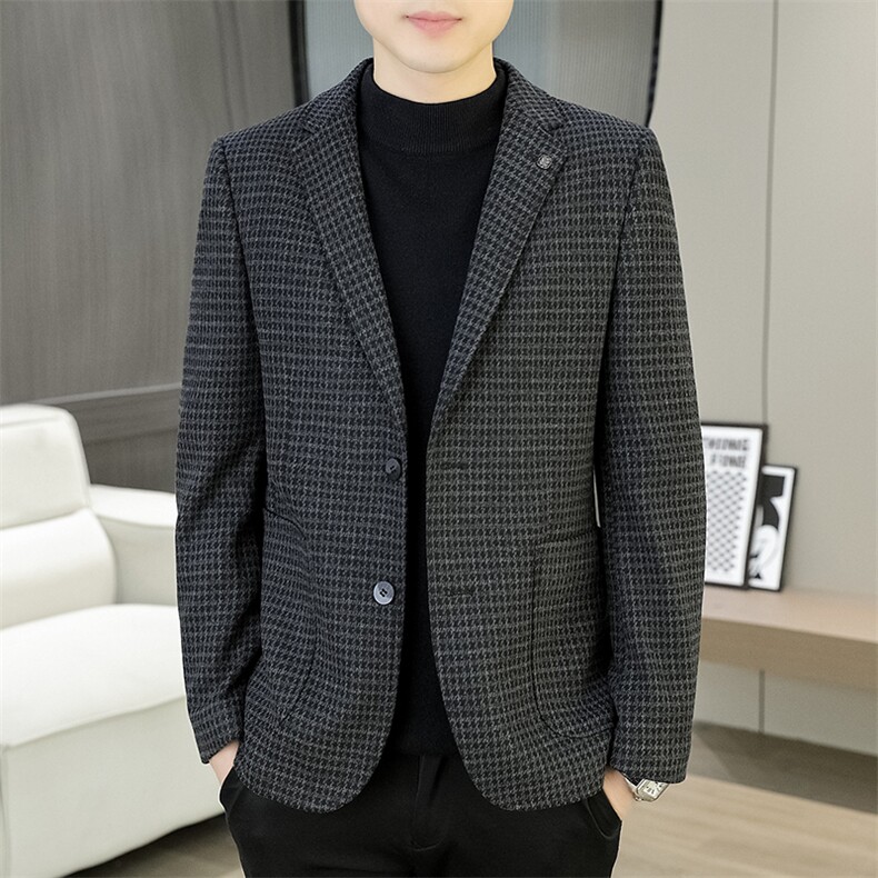 高端商务休闲单西，男装西服，电商D210