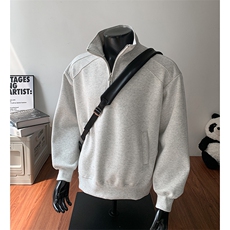 加绒银狐绒冬重磅450克设计感拉链立领外套AH907JR-P48，女装短外套，星座610B-1