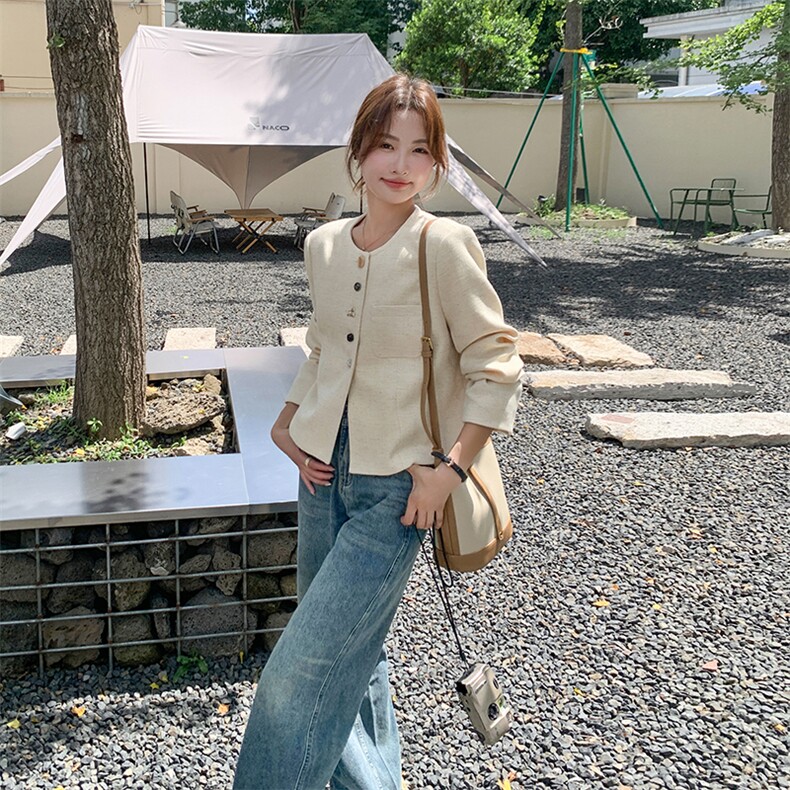 2023年秋季新款小香风短外套B190-82501-P130-K88，女装短外套，一九零