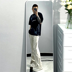 美式街头裤子男夏季薄款排扣休闲裤宽松拖地嘻哈炸街GK837-P40，男装休闲裤，星座1109-3