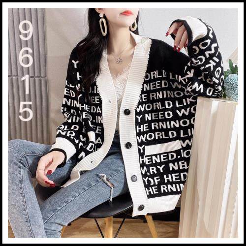 2021秋冬新品百搭款宽松开衫,其它,木橙紫 MC·Z