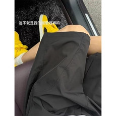 简约日系潮流新款ins美式斜切工装短裤男夏季薄款户外气质XDK13，男装牛仔裤，星座208-5
