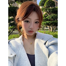 抖音得物品质26春装美式重磅结构斜拉链高领连帽卫衣开衫外套W61，女装短外套，电商A486-1