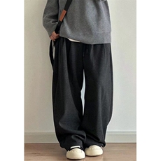 休闲松紧腰香蕉卫裤冬季新款韩版宽松廓形保暖弯刀裤子KU58，男装休闲裤，星座1116A（原606A-3）