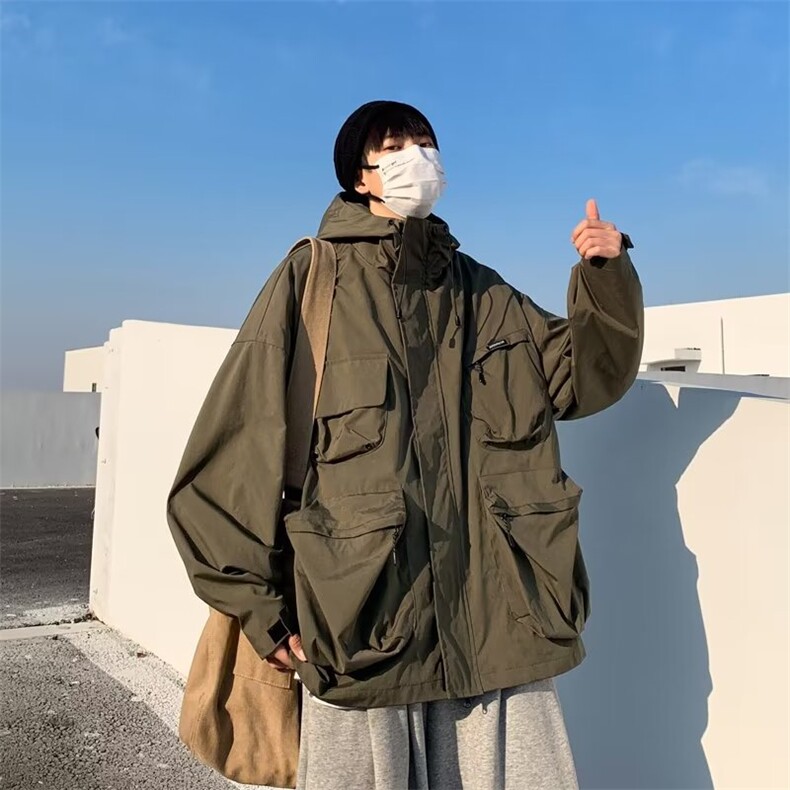 青春流行男春季冲锋衣外套HW16P72,男装夹克,星座1116-2