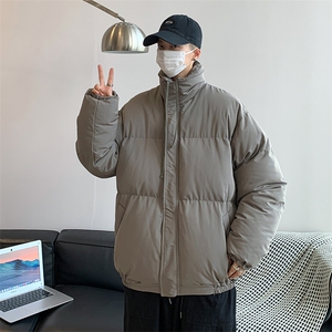 冬季ins立领加厚工装服百搭保暖衣宽松男袄外套 W2205-P80图片