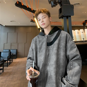 绗棉特批100控158178美式连帽机车棉服棉衣面包服外套男MY245图片