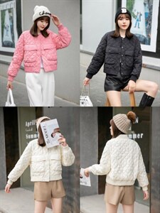 现货高品质标90绒羽绒服,女装羽绒服,艾依佳人