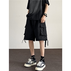 工装休闲短裤男女士韩版潮流帅气2025夏季ins五分裤K6322-P35，男装牛仔裤，星座412-2