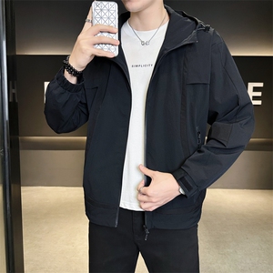 春款现货 冲锋夹克外套男款上衣运动夹克JK02655-P75图片