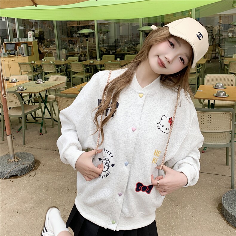 现货女春秋季新款棒球服外套2193-P145-K215,女装卫衣/绒衫,网红馆