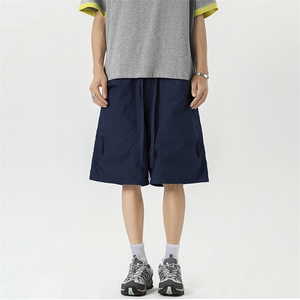 夏季穿孔工装短裤大口袋透气网眼五分裤运动裤 310A-4-DK20-P35图片