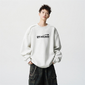 得物供货、重磅420克现货 圆领卫衣宽松HD019-1-WY2564LL-P35图片