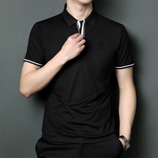 SQY9815男式2023年夏季新款T恤男短袖商务时尚休闲POLO衫男装P55，男装T恤，电商B360