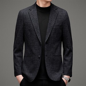 D1593男式2023春季新款便西男韩版西装外套商务休闲西服男装P190，男装西服，电商B360