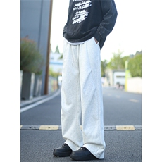 A429-K134-特批40现货秋冬季百搭休闲裤褶皱设计卫裤，男装休闲裤，电商A429