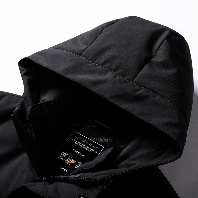 2021中年男士白鸭绒羽绒服男冬季休闲爸爸冬装外套QLMF8250-P305，男装羽绒服，电商B212（原钱塘6029）