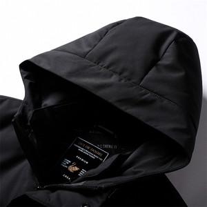 2021中年男士白鸭绒羽绒服男冬季休闲爸爸冬装外套QLMF8250-P305图片