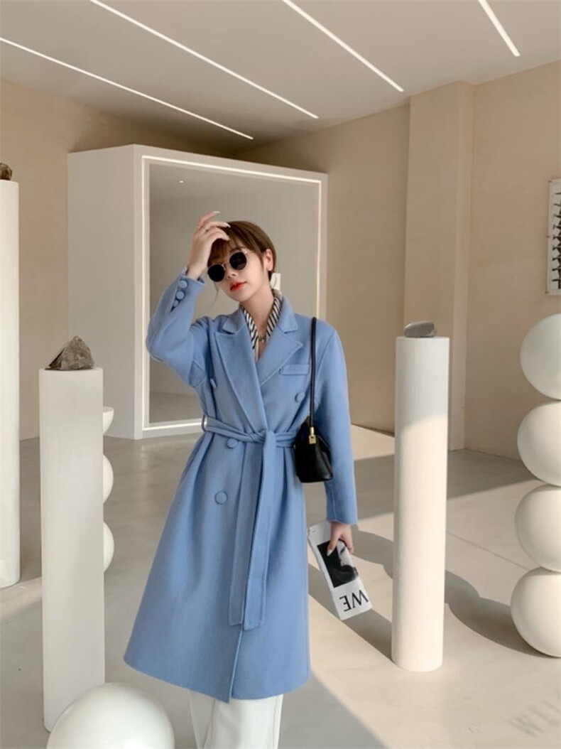 羊绒大衣现货，其它，秋水伊人