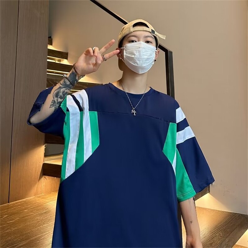 2024春夏季新款男休闲圆领短袖T恤 TL005 P32图片