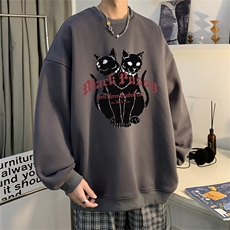 秋季新款320G华棉圆领卫衣面布棉WH510-P35控58，男装卫衣，电商B370