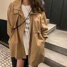 秋冬新款加绒风衣，女装风衣，UPUP