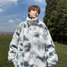 假模风大码男装棉衣加肥加大码胖子保暖棉服外套羊羔毛棉服加厚，男装棉衣，星座909-2（原星座717-2）