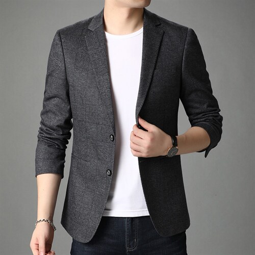 YL222男士2023年春季新款长袖纯色西装青年纯色西服便服男装P155,男装西服,电商B360