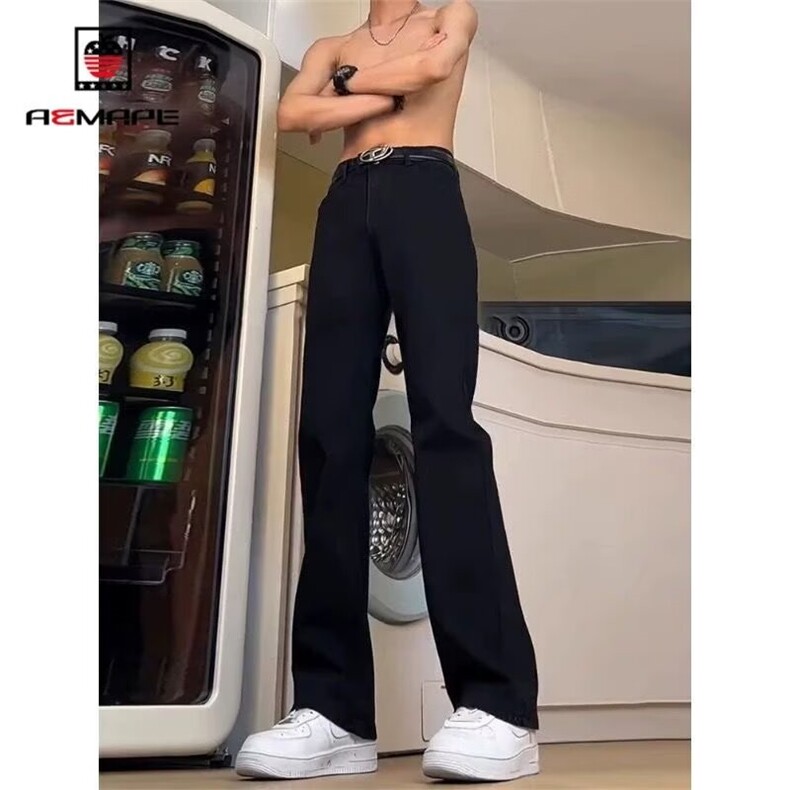 港风潮男新款牛仔裤嘻哈潮高街潮流痞帅长裤513ACK2341P32,男装牛仔裤,星座513A
