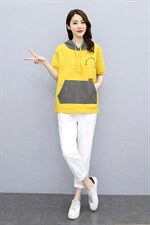 时尚运动套装2024新款夏款年轻妈妈品牌太洋气减龄休闲两件套，女装套装/套裙，一安秀