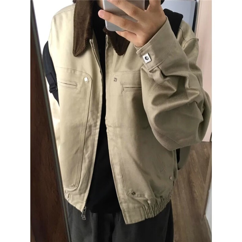 新款百搭ins原宿慵懒文艺气质流行简约潮流日系秋季复合外套时尚，女装短外套，星座506A